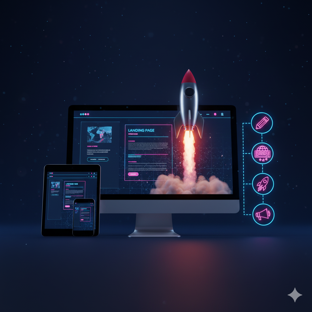 8 Ejemplos de Páginas de Aterrizaje para Landing Pages para Blogs + Cómo Crear la Tuya Paso a Paso