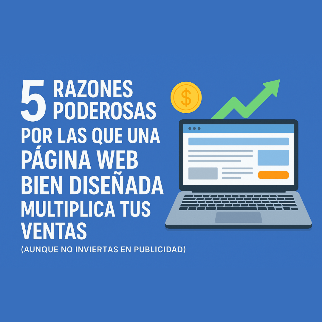 página web bien diseñada