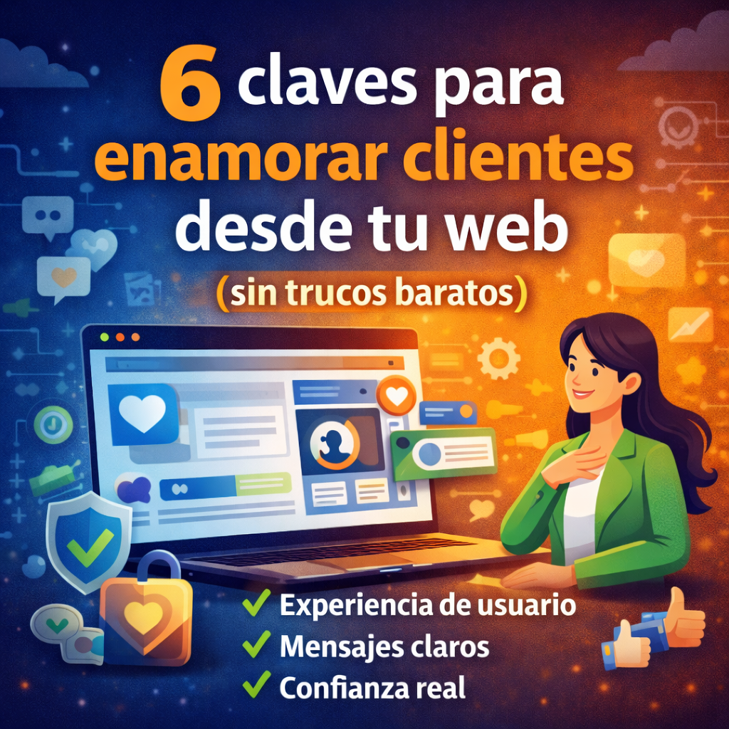 enamorar clientes desde tu web