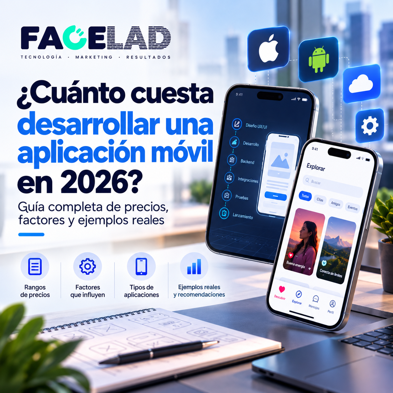Home - FACELAD Company 42 cuánto cuesta desarrollar una aplicación móvil
