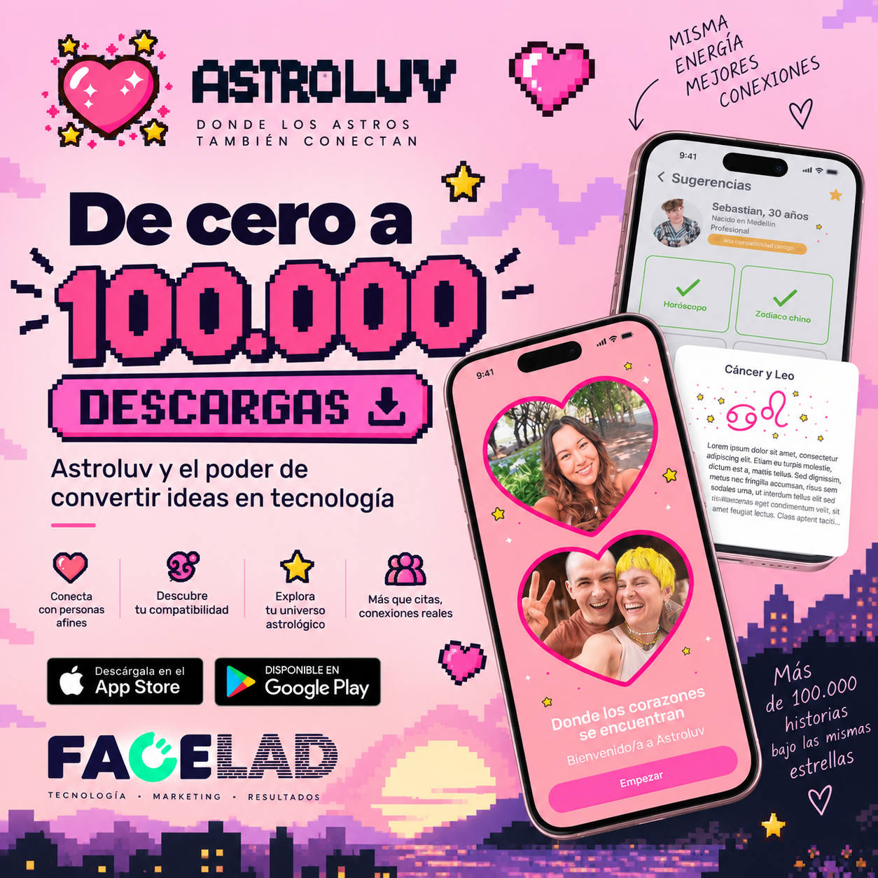 Home - FACELAD Company 42 100.000 descargas